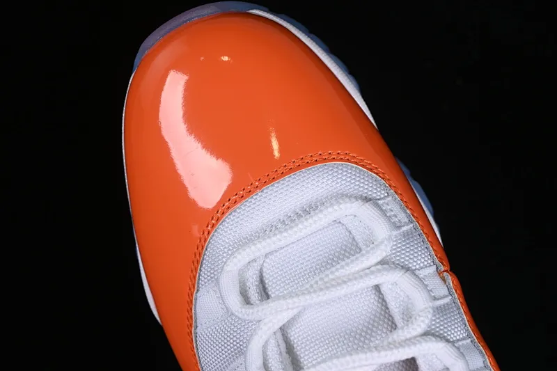 All categories Air Jordan Jordan series basketball shoes Air Jordan 11 Air Jordan 11 Retro "White orange" AJ11 Joe 11 white orange 378037-002